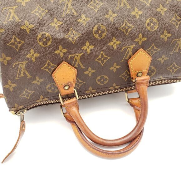 Louis Vuitton Vintage Speedy 30 Monogram Handbag 409-101725 - Picture 8 of 15